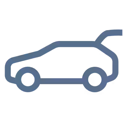 Boot volume under the parcel shelf