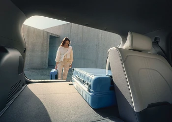 Class-leading trunk space