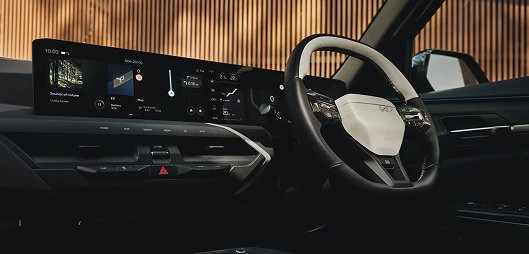 Panoramic digital display